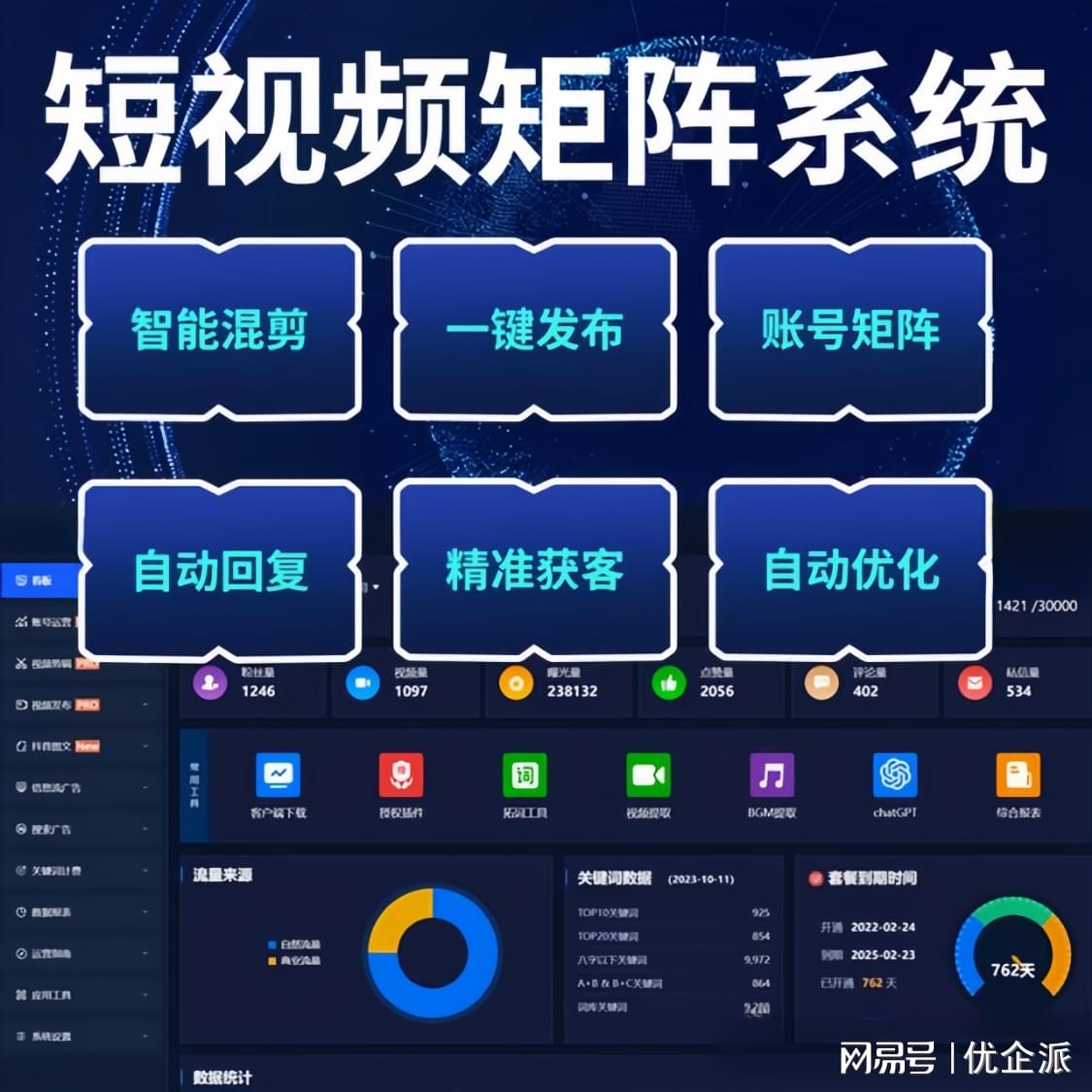 什么是短视频获客系统？有什么具体功能？
