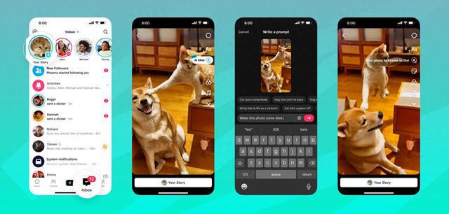 TikTok 推出全新图像转视频工具 TikTok AI Alive(图1)
